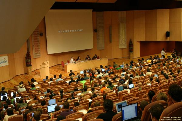 The main conference hall