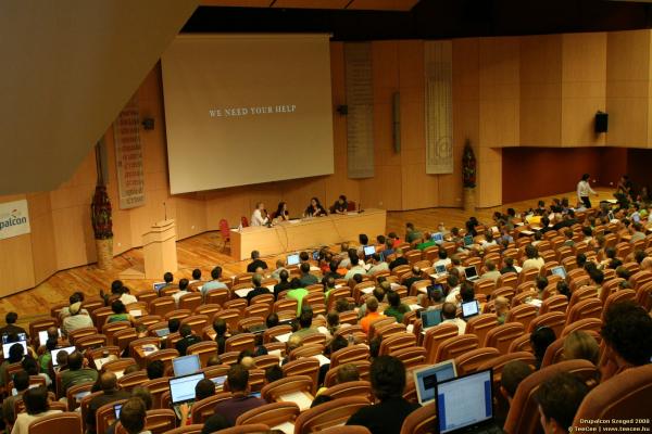 The main conference hall The main conference hall