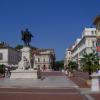 The square where we sat a lot